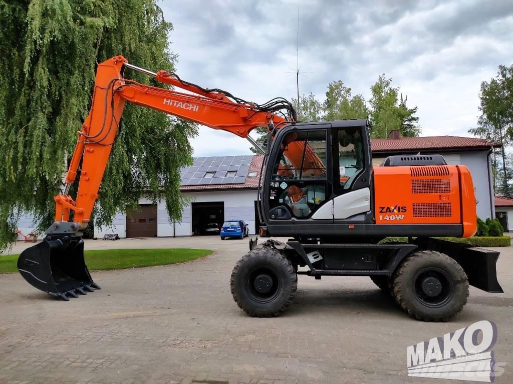Hitachi ZX 140 W-5 Pyöräkaivukoneet