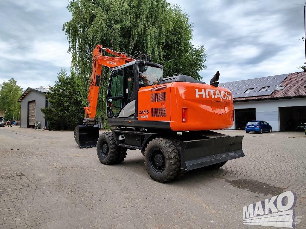 Hitachi ZX 140 W-5 Pyöräkaivukoneet