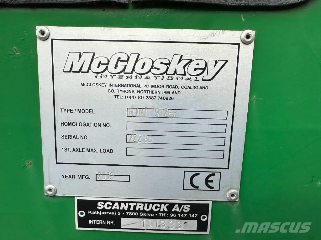 McCloskey MINI SIZER Mobiilimurskaimet