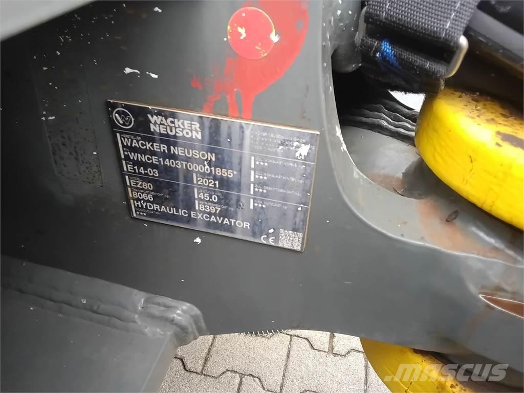 Wacker Neuson EZ80 Telakaivukoneet