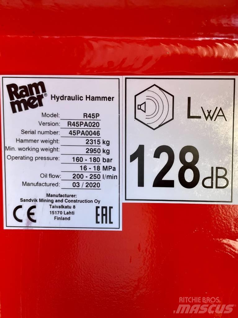 Rammer R45P Iskuvasarat