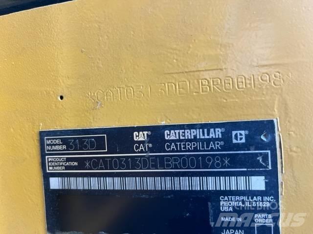 CAT 313 D Telakaivukoneet