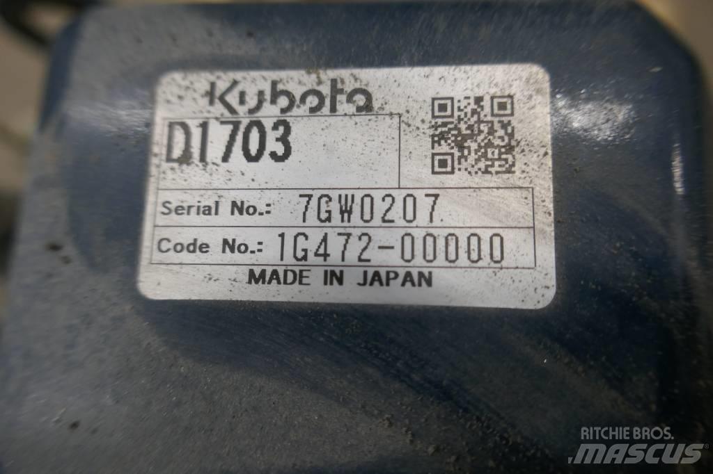 Kubota D 1703-EU1 Moottorit
