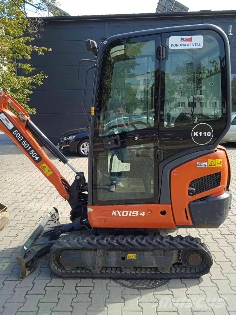 Kubota KX 019-4 Minikaivukoneet < 7t