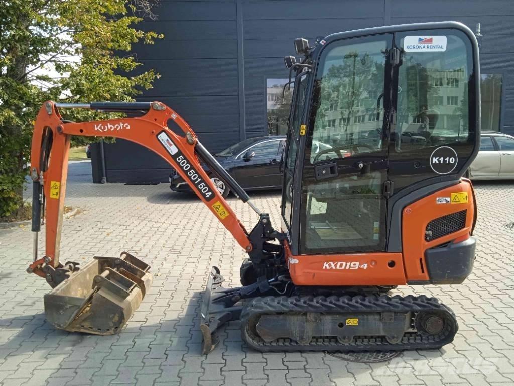 Kubota KX 019-4 Minikaivukoneet < 7t