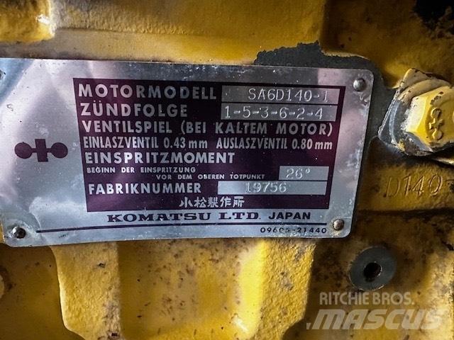 Komatsu SA6D140-1 Moottorit