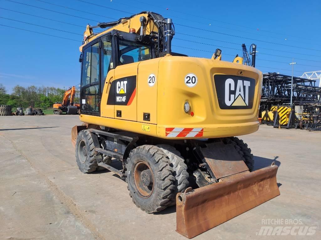 CAT M314F Pyöräkaivukoneet