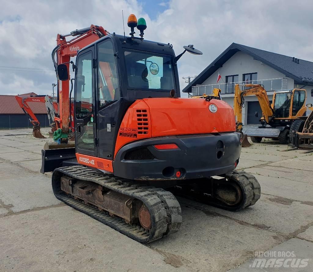 Kubota KX 080-4a Midikaivukoneet 7t - 12t
