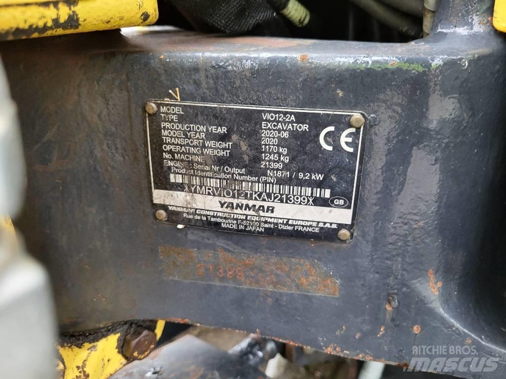 Yanmar VIO12 Minikaivukoneet < 7t