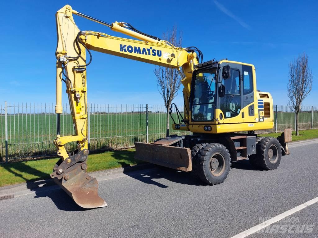 Komatsu PW148-10 Pyöräkaivukoneet