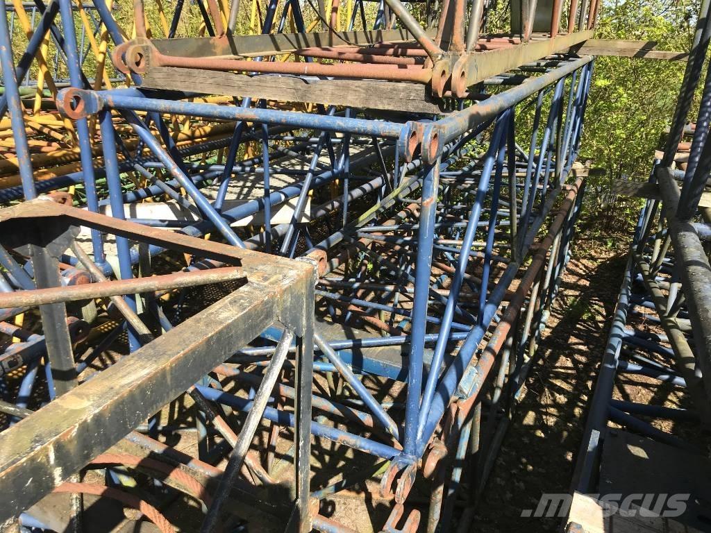  Several boom parts Nosturien osat ja lisävarusteet