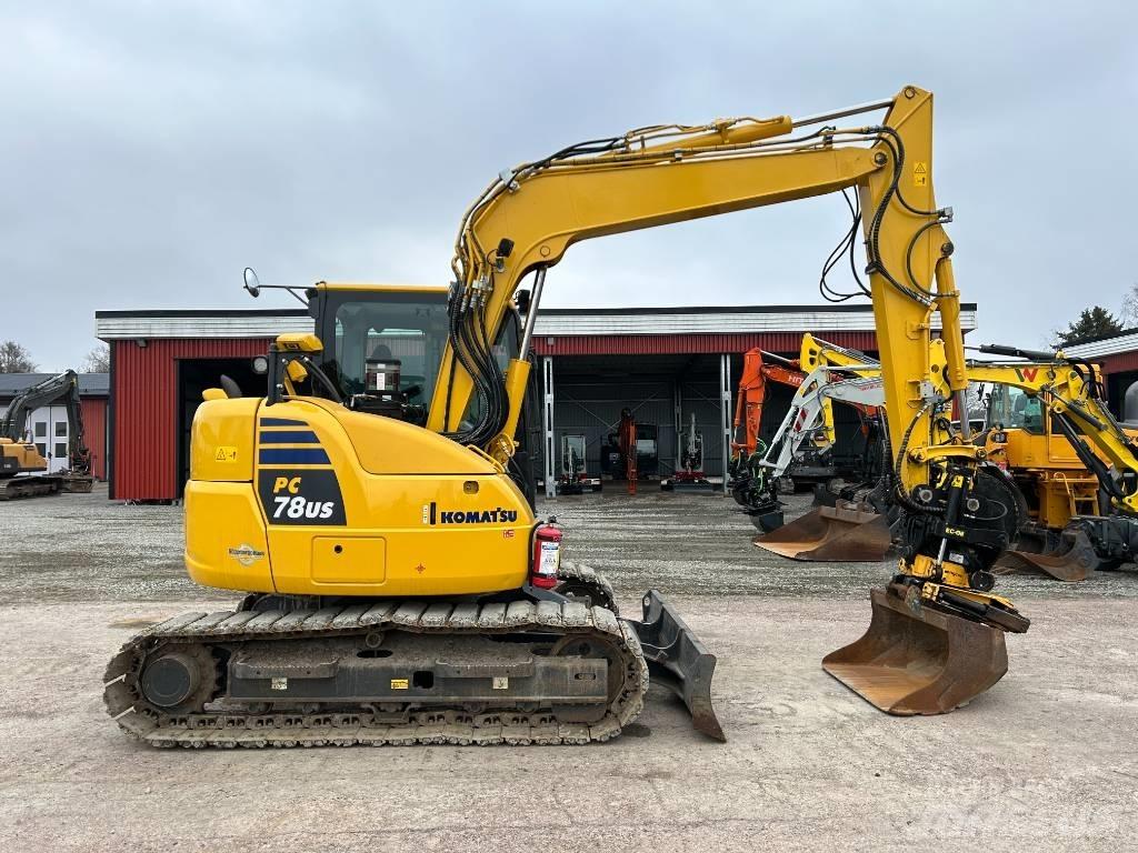 Komatsu PC78US-10 Midikaivukoneet 7t - 12t