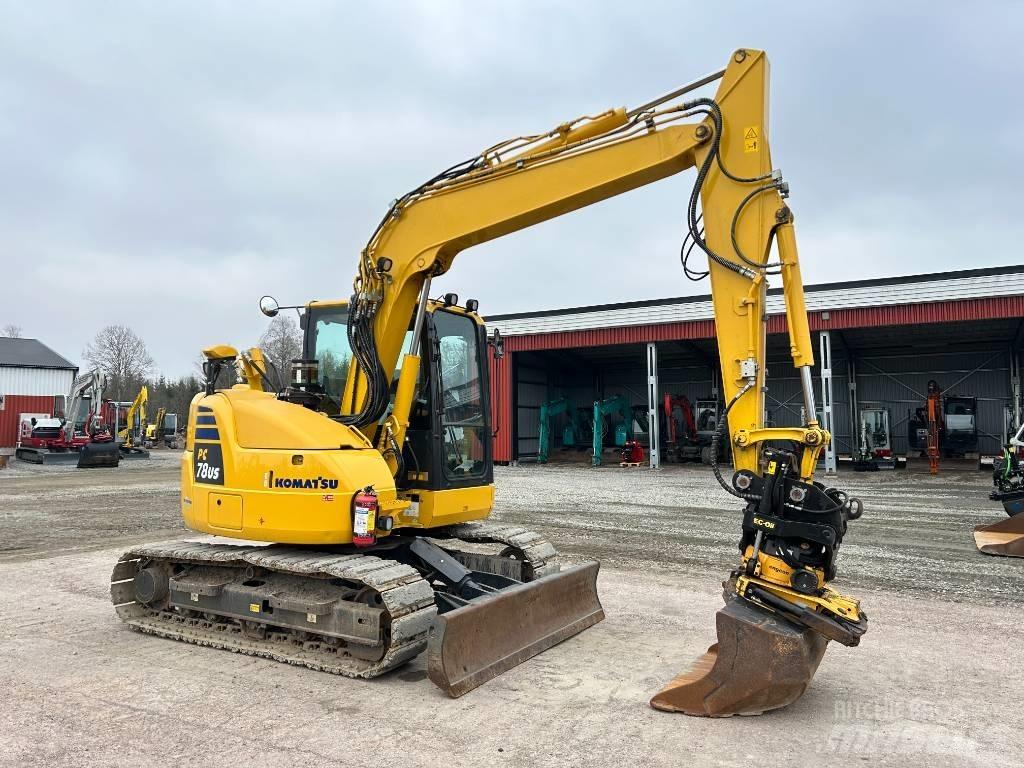 Komatsu PC78US-10 Midikaivukoneet 7t - 12t