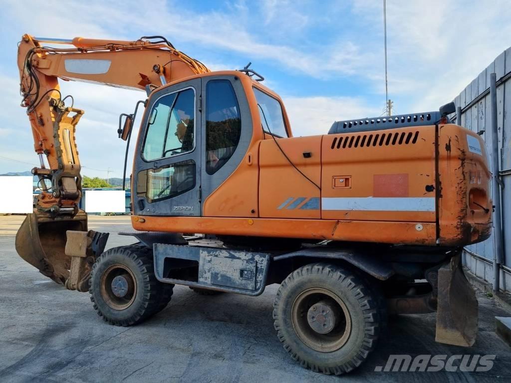 Doosan DX 210 W Pyöräkaivukoneet