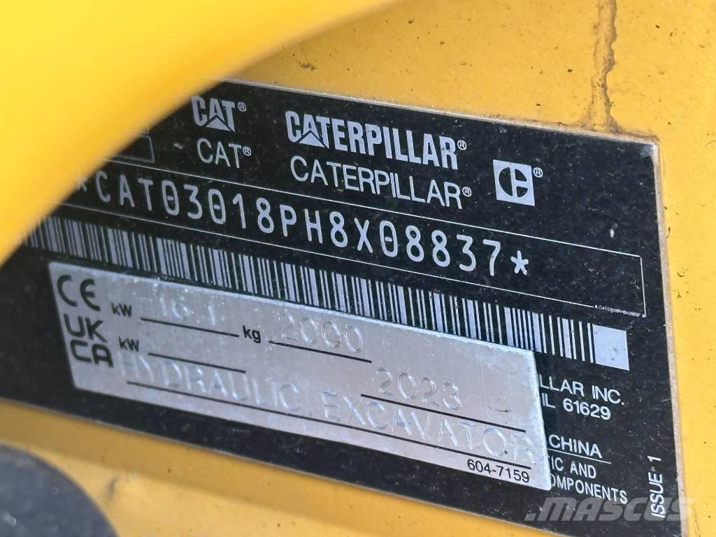 CAT 301.8 Minikaivukoneet < 7t