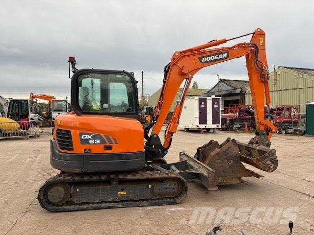 Doosan DX 63-3 Minikaivukoneet < 7t