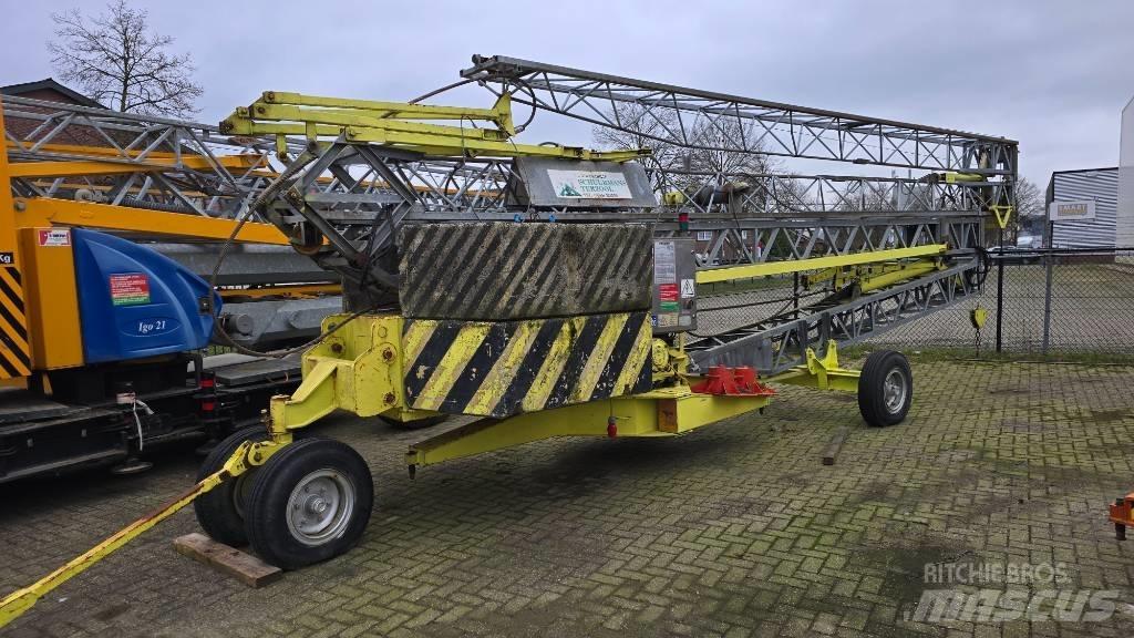 Potain GMH 519 Itsensä kokoavat nosturit