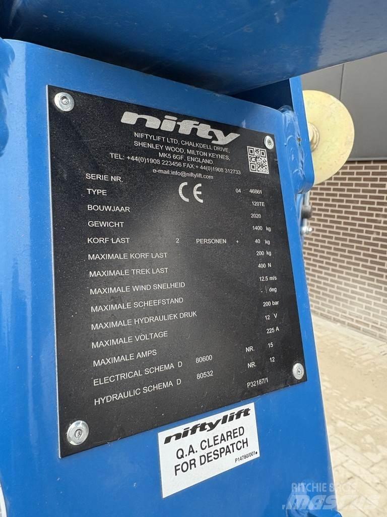 Niftylift 120t Hinattavat henkilönostimet