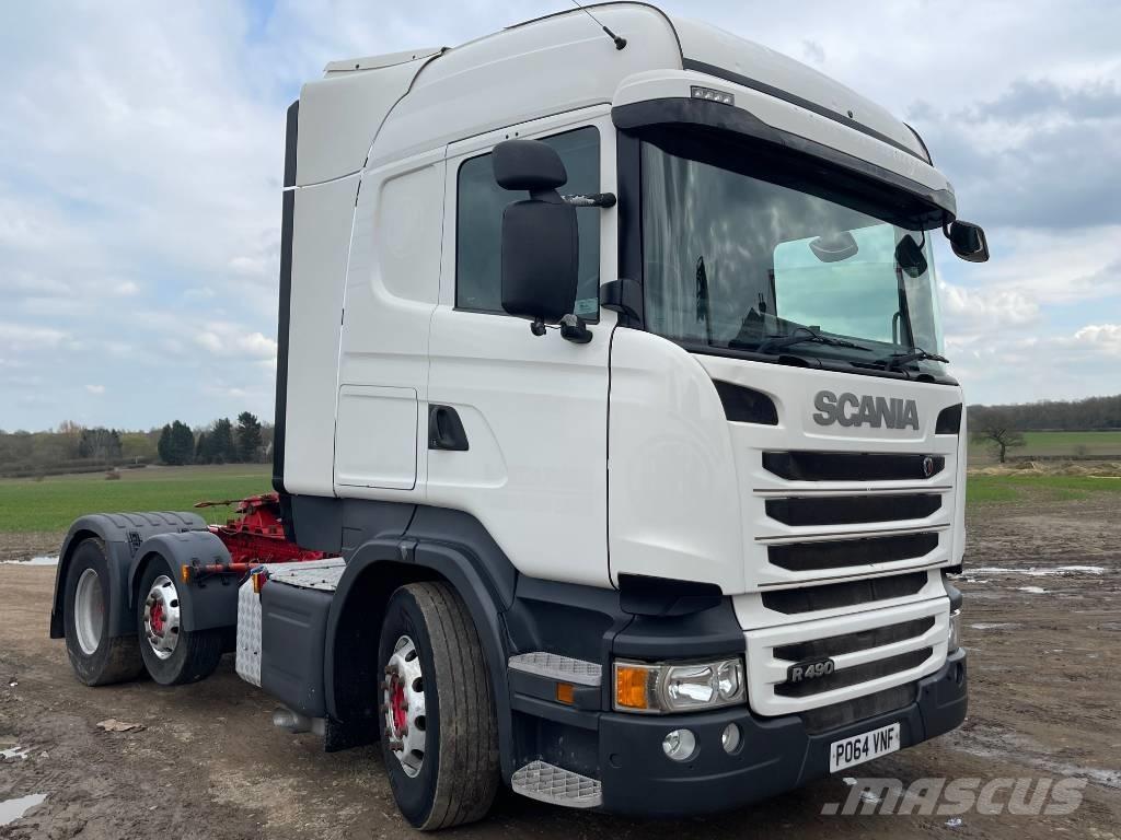 Scania R 490 Vetopöytäautot