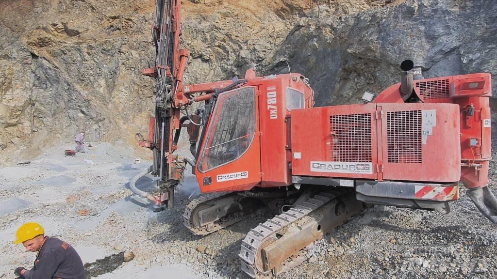 Sandvik DX 780 Avolouhintaporauslaitteet