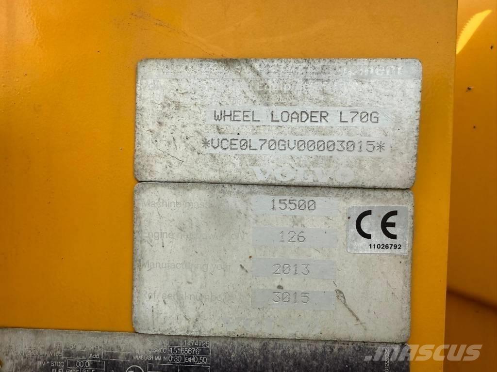 Volvo L 70 G Pyöräkuormaajat