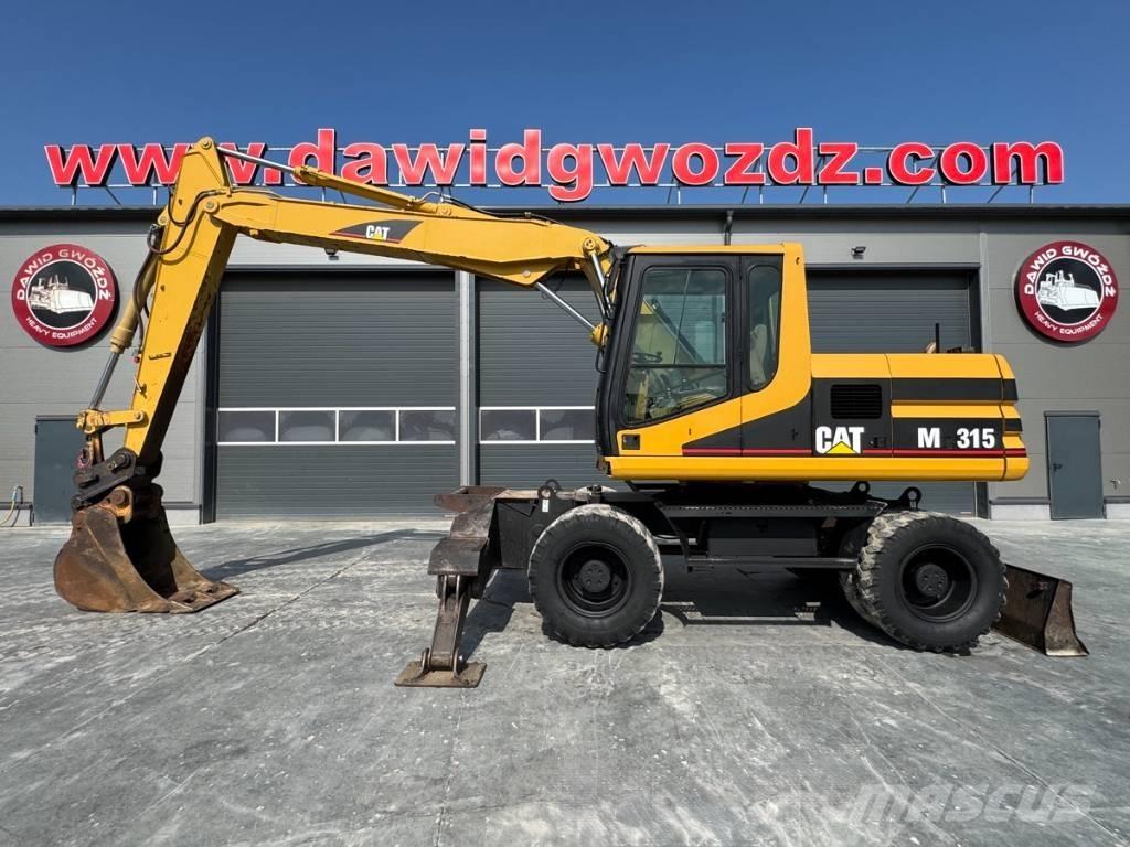 CAT M 315 Pyöräkaivukoneet