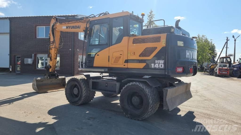 Hyundai HW 140 Pyöräkaivukoneet