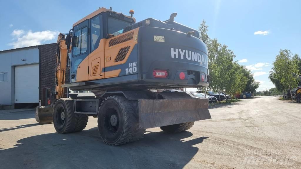 Hyundai HW 140 Pyöräkaivukoneet