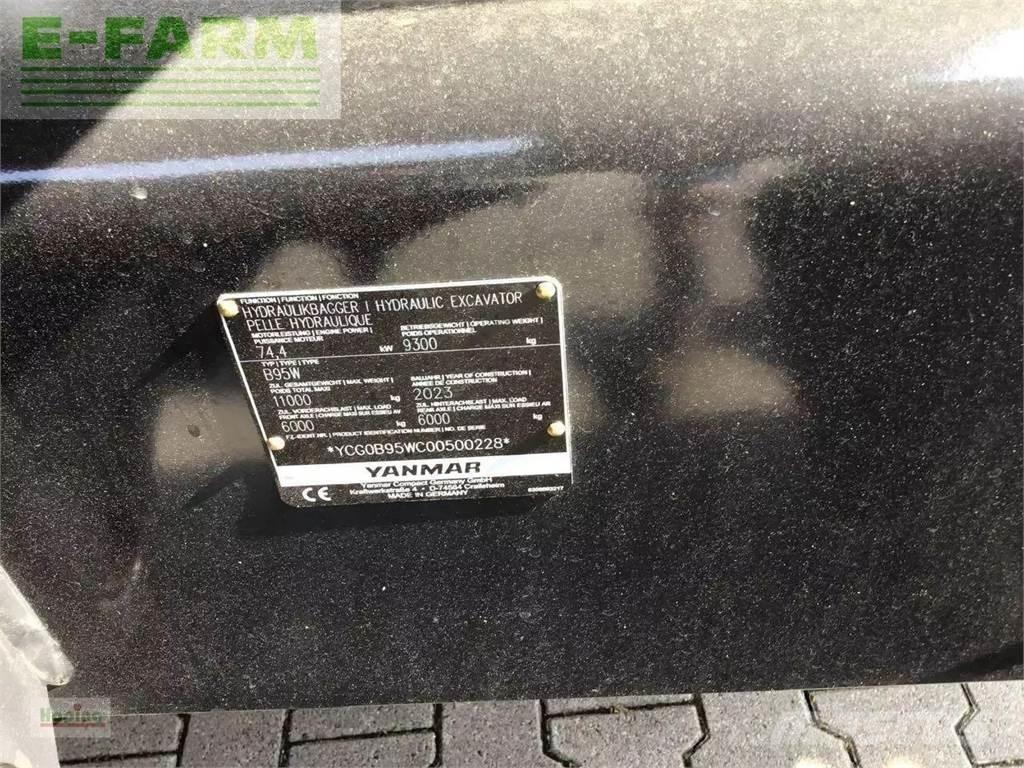 Yanmar b95w/5 Pyöräkaivukoneet