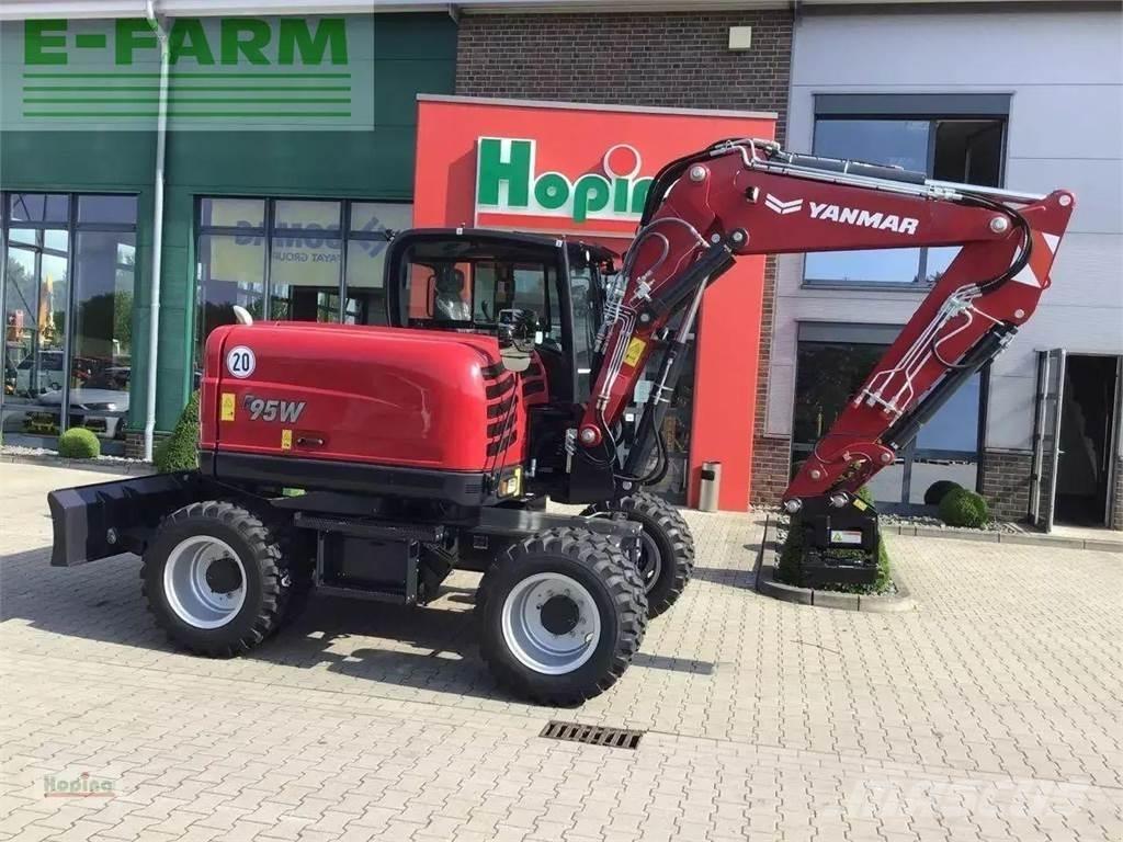 Yanmar b95w/5 Pyöräkaivukoneet