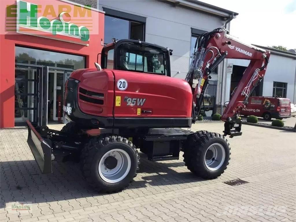 Yanmar b95w/5 Pyöräkaivukoneet