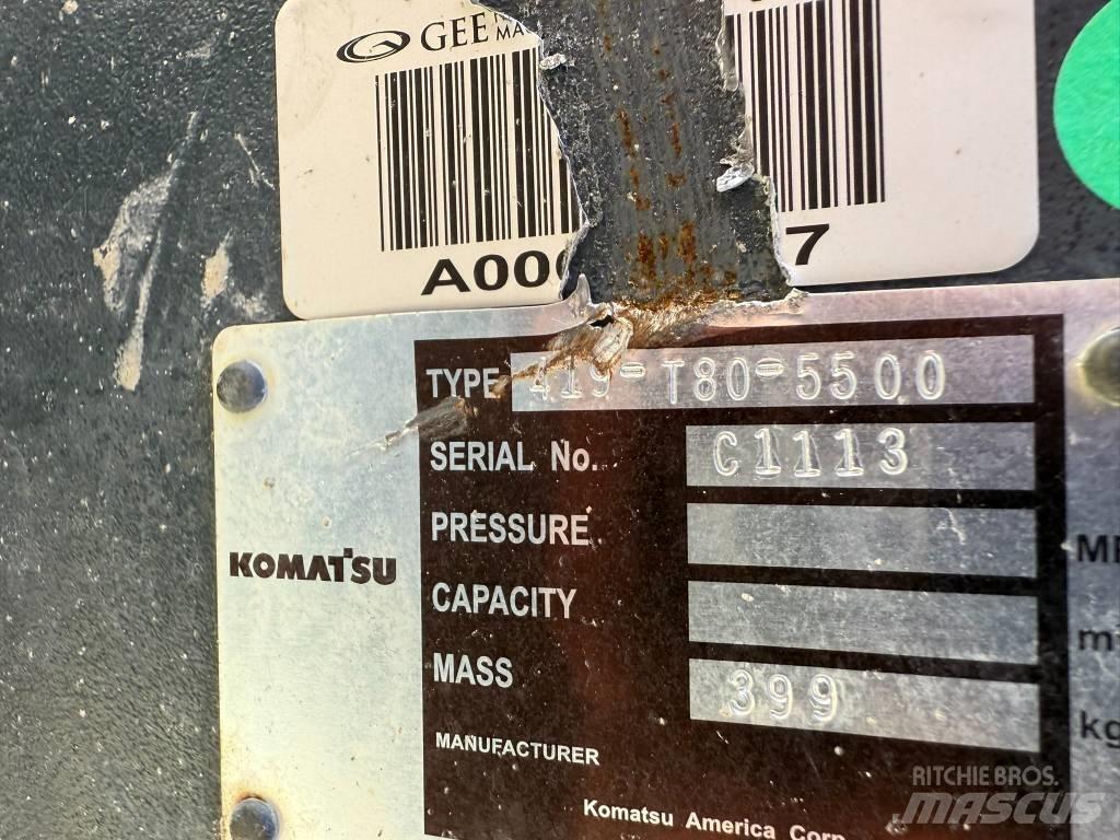 Komatsu WA320 QC Pikakytkimet