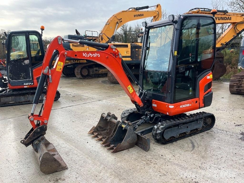 Kubota KX 018-4 Minikaivukoneet < 7t