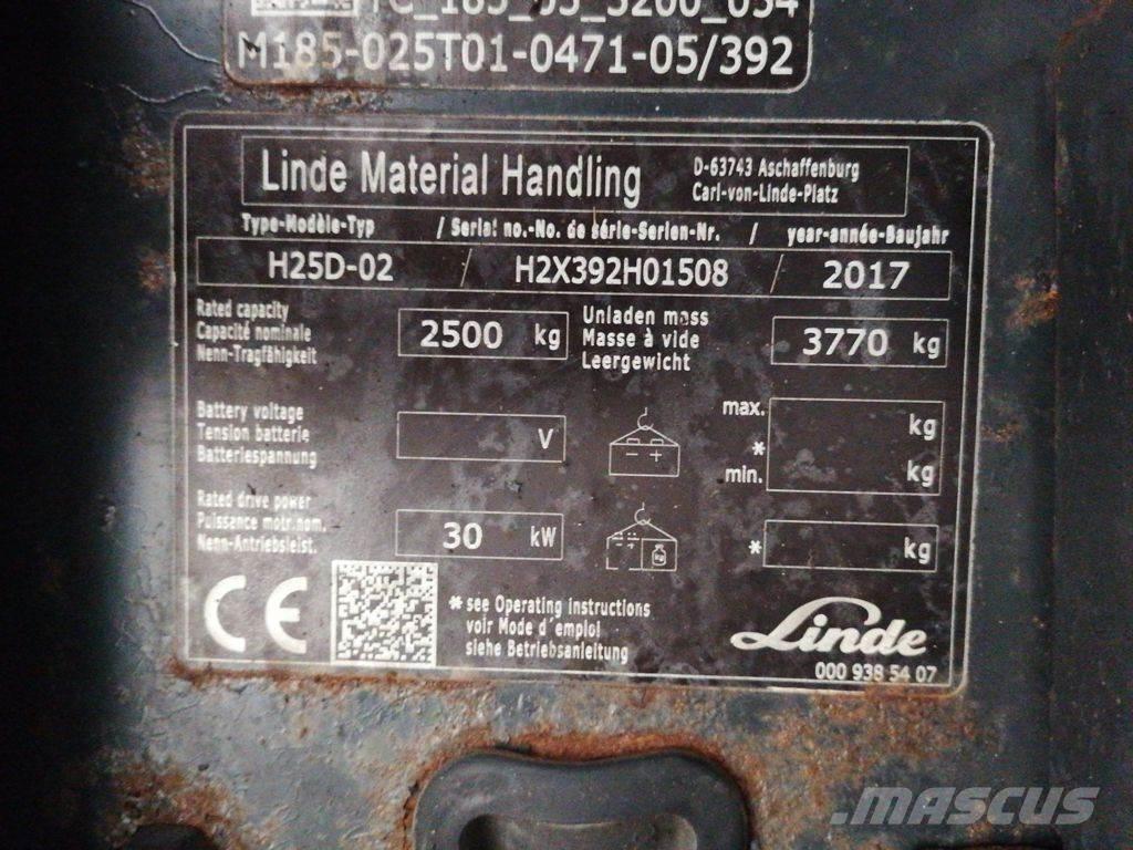 Linde H25D-02 Dieseltrukit