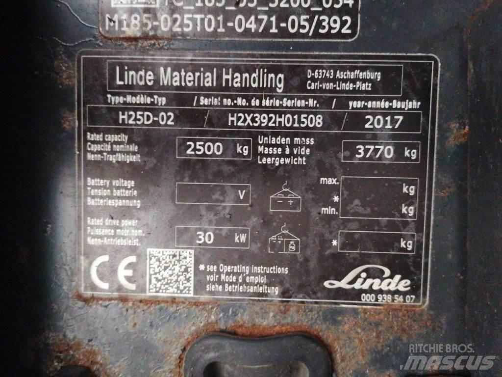 Linde H25D-02 Dieseltrukit