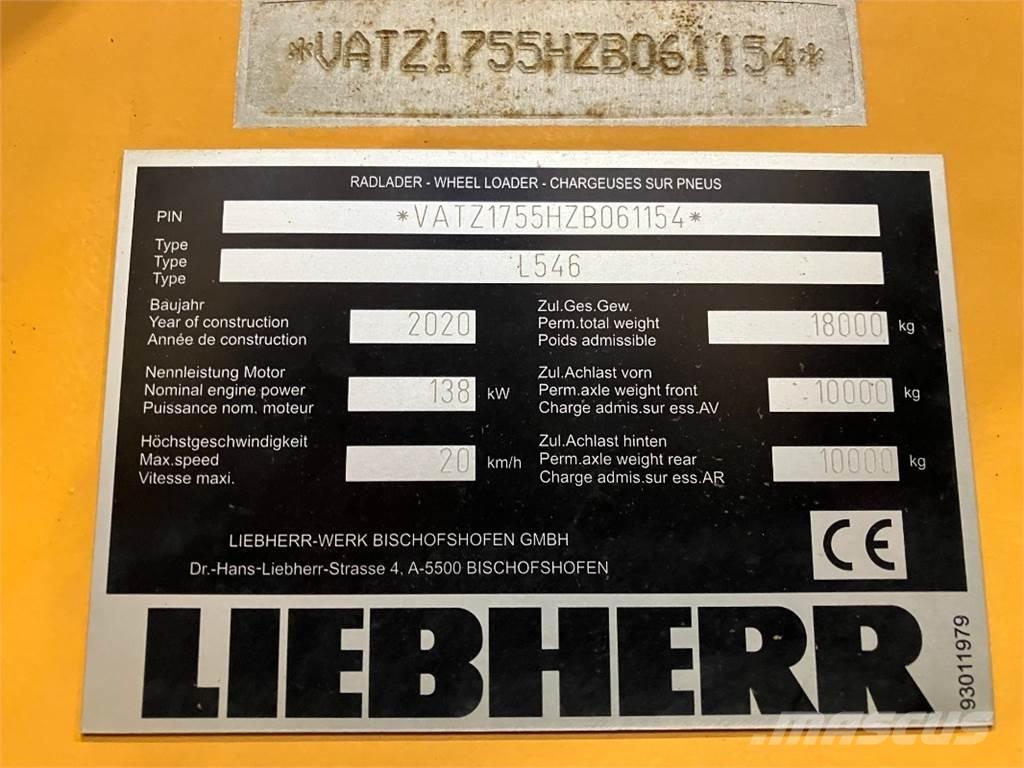 Liebherr L546 Pyöräkuormaajat