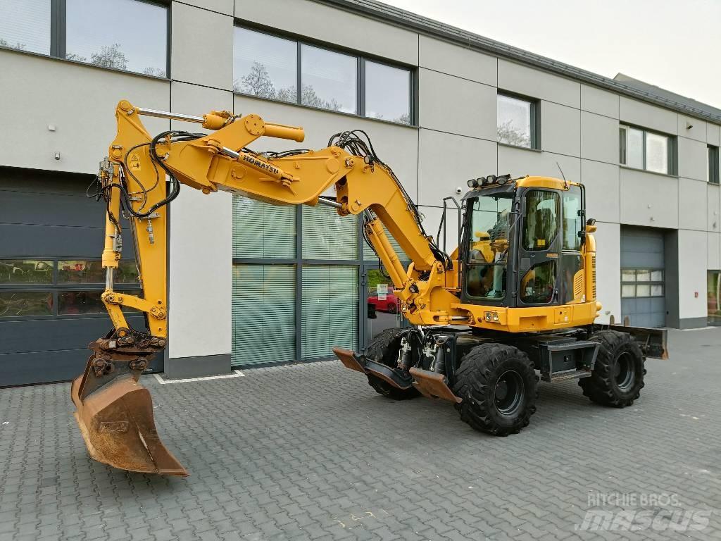 Komatsu PW118 MR-11 Pyöräkaivukoneet