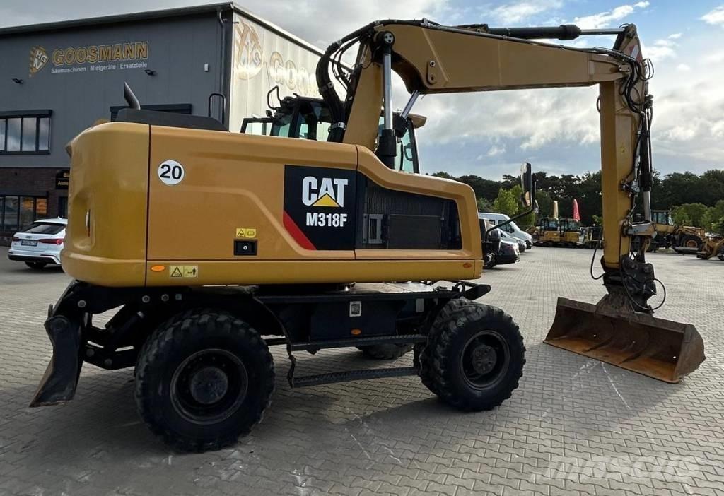 CAT M 318 F Pyöräkaivukoneet