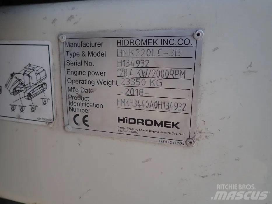 Hidromek HMK 220LC Telakaivukoneet
