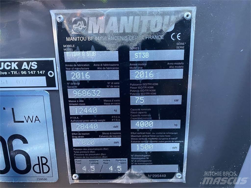 Manitou MT1840A Kurottajat