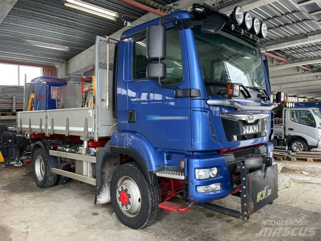 MAN TGM 13.290 4x4 Sora- ja kippiautot