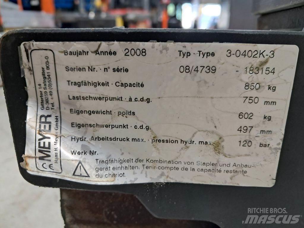 Meyer 3-0402K-3 Muut koneet