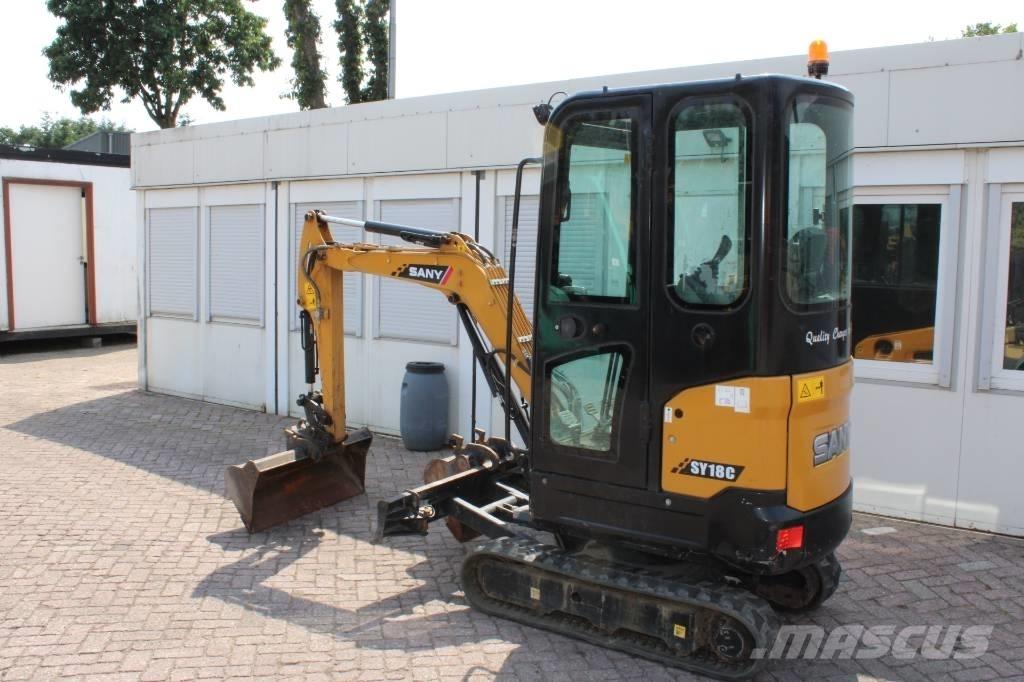 Sany SY 18 C Minikaivukoneet < 7t