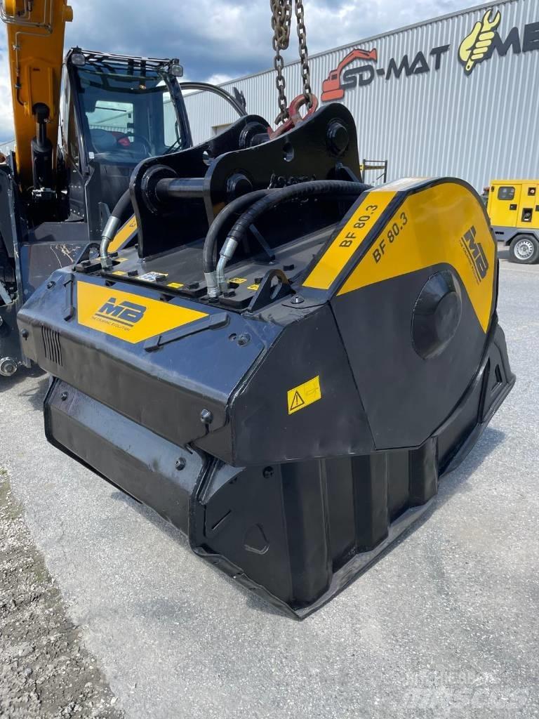 MB Crusher BF 80.3 Myllyt / Murskaus koneet