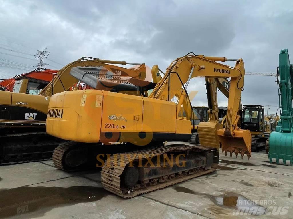 Hyundai Robex 220-7 Telakaivukoneet