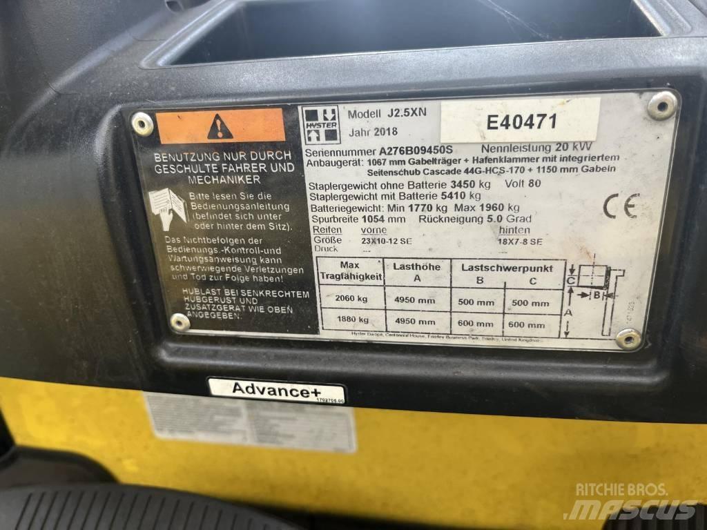 Hyster J2.5XN Sähkötrukit