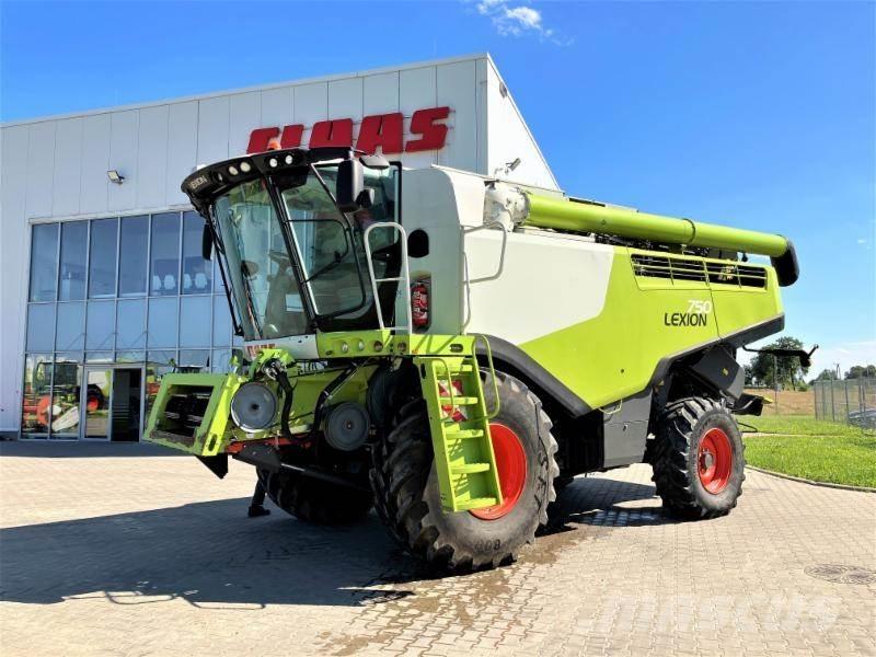CLAAS LEXION 750 Leikkuupuimurit