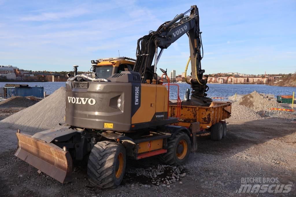 Volvo EWR 150 E Pyöräkaivukoneet
