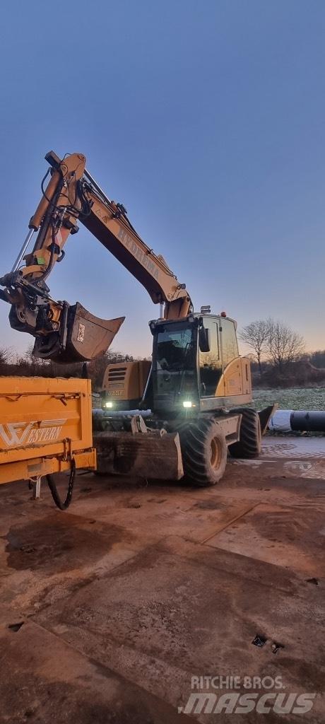 Hydrema MX 14 Pyöräkaivukoneet