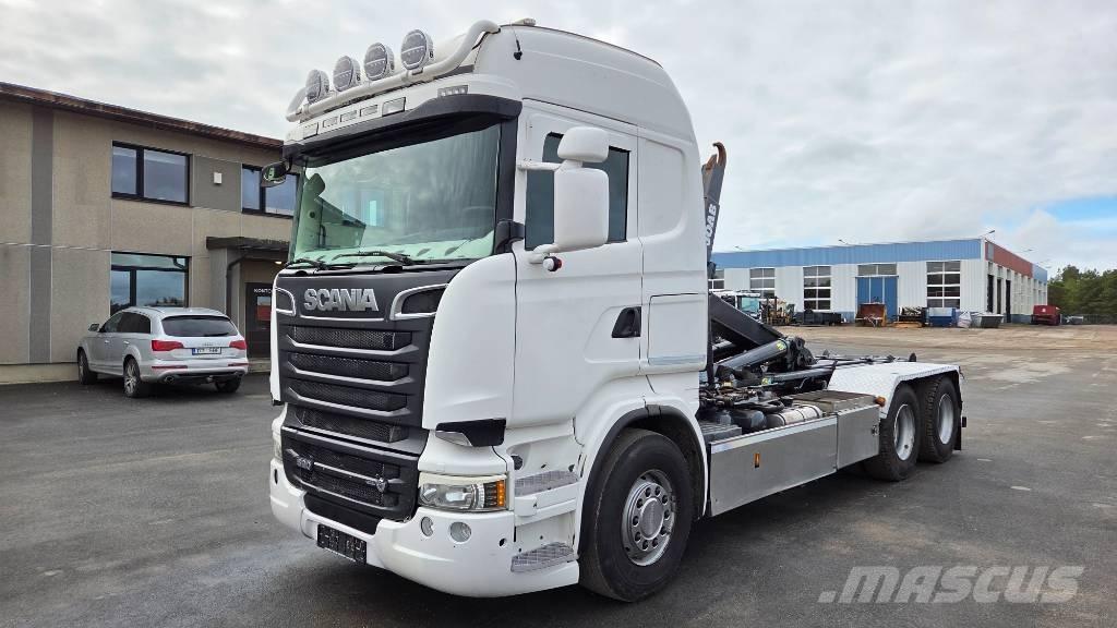 Scania R520 6X4 Koukkulava kuorma-autot
